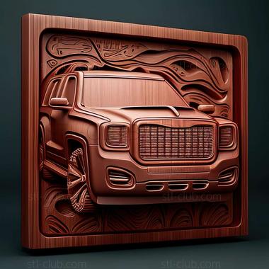 3D модель GMC Yukon (STL)